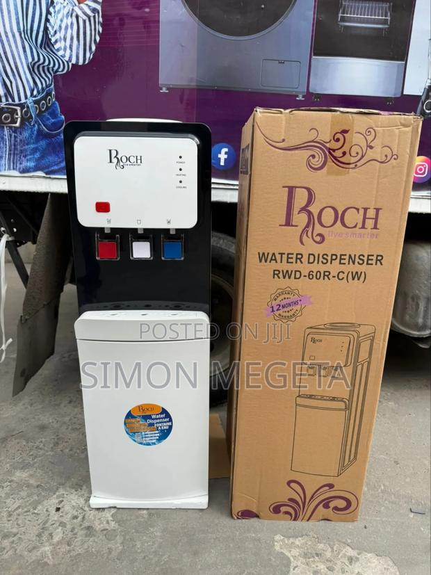 Roch 3 Taps Water Dispenser With Compressor - thumbnail 2