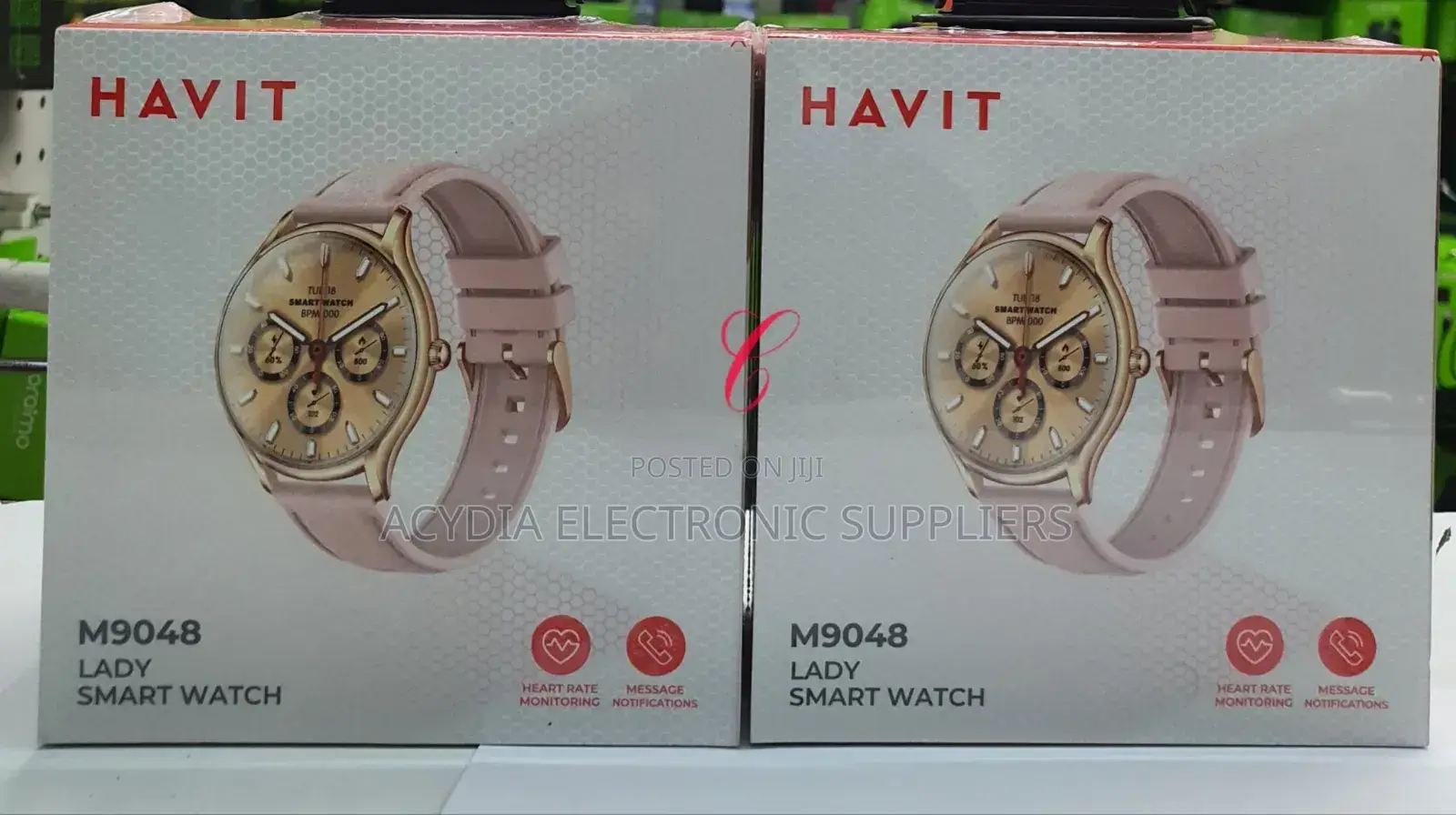 Havit M9048 1.43" Amoled Display Pink Lady Smart Watch