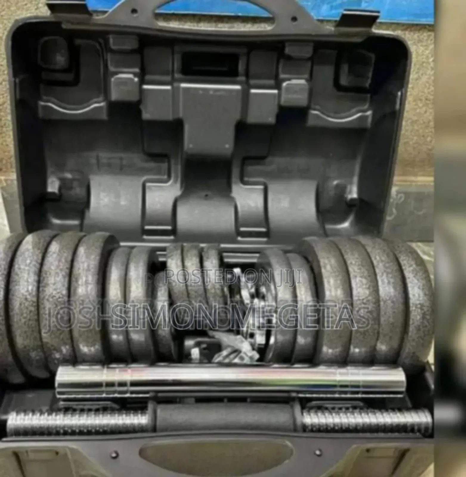 15kge Pair Total Chrome 30kgs Dumbells
