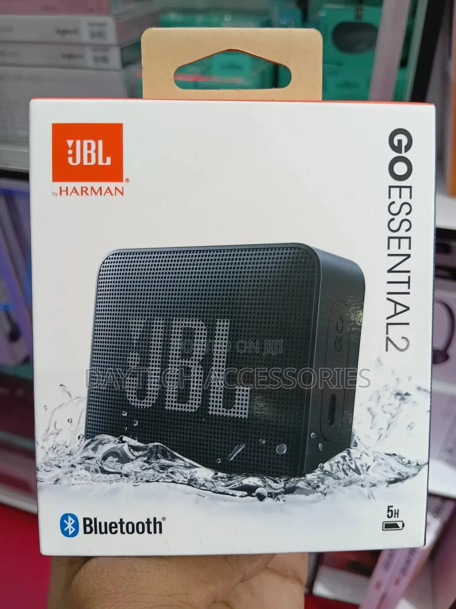 JBL Go Essential 2 Portable Bluetooth Speaker - Black