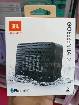 JBL Go Essential 2 Portable Bluetooth Speaker - Black