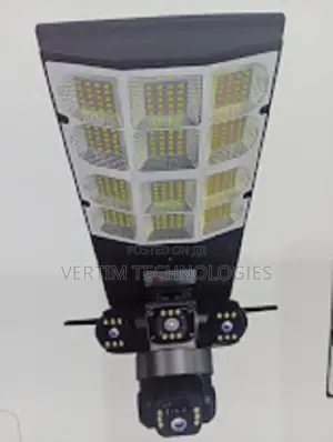 Reliable Performance 4g PTZ Dual Lens Solar Camera Solar Street Light