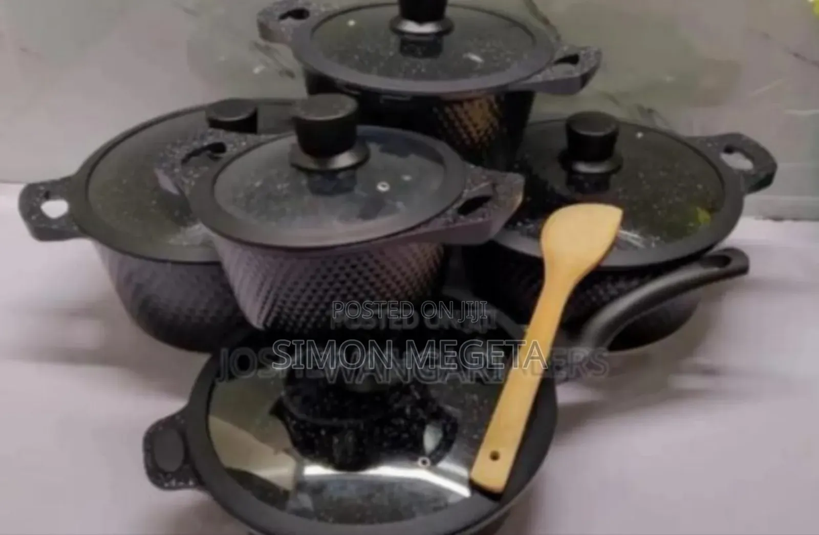 With Silicone Lid New Bosch Cookwares 11pcs