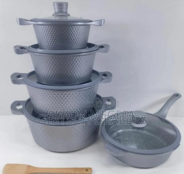 Colour Grey Bosch Cookwares 11pcs