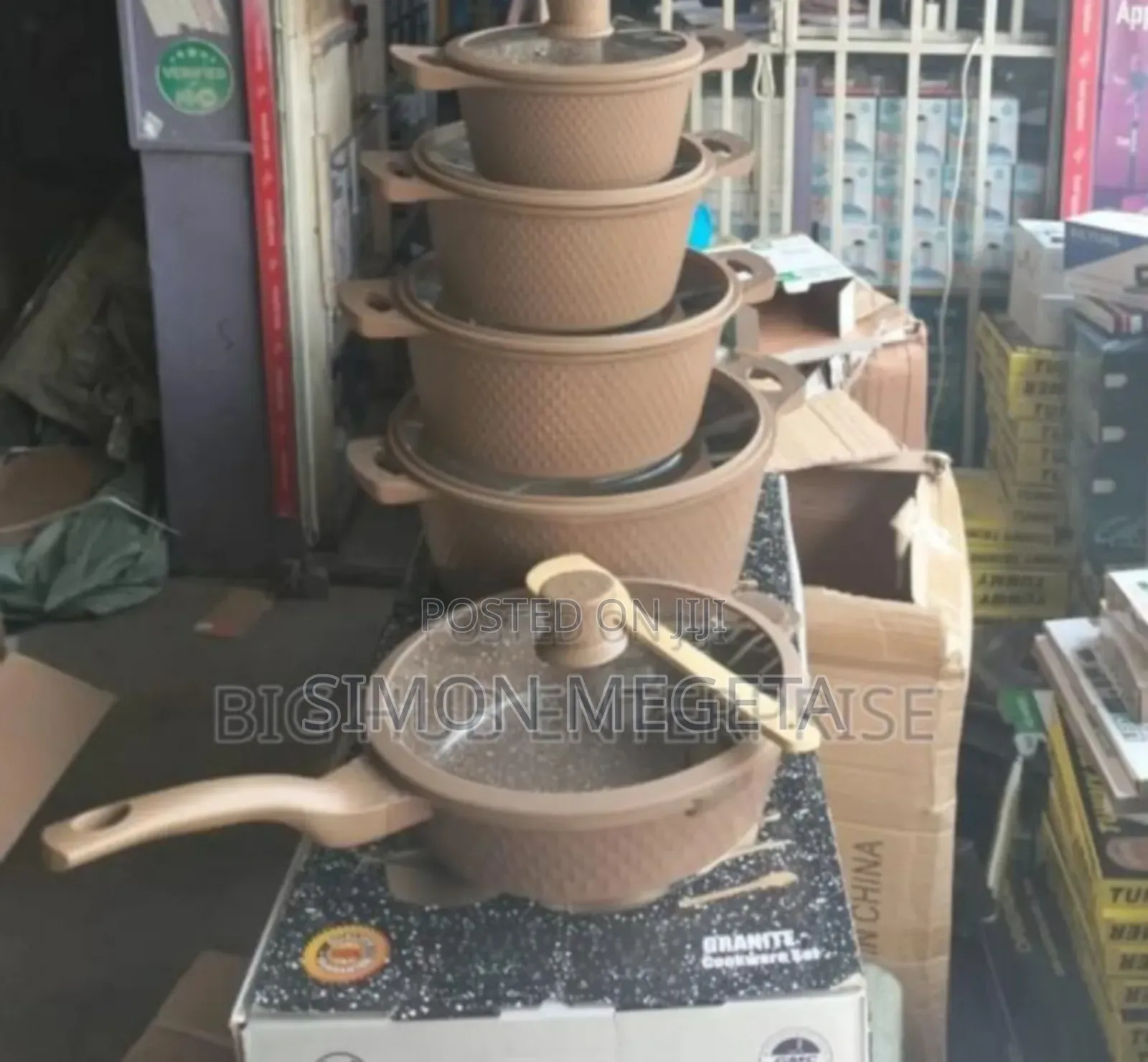 Colour Brown Bosch Cookwares 11pcs