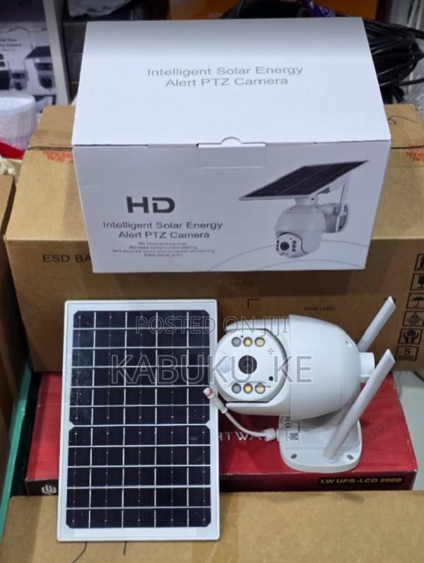 Solar Light 4g Simcard Inbuilt Battery Ptz Solar Cctv Camera Ubox