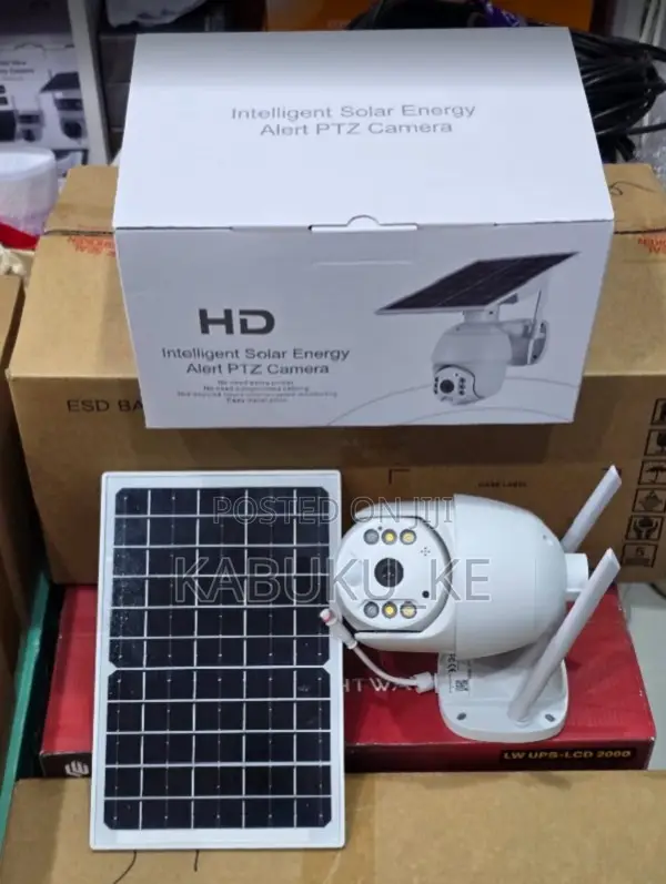 Solar Light 4g Simcard Inbuilt Battery Ptz Solar Cctv Camera Ubox