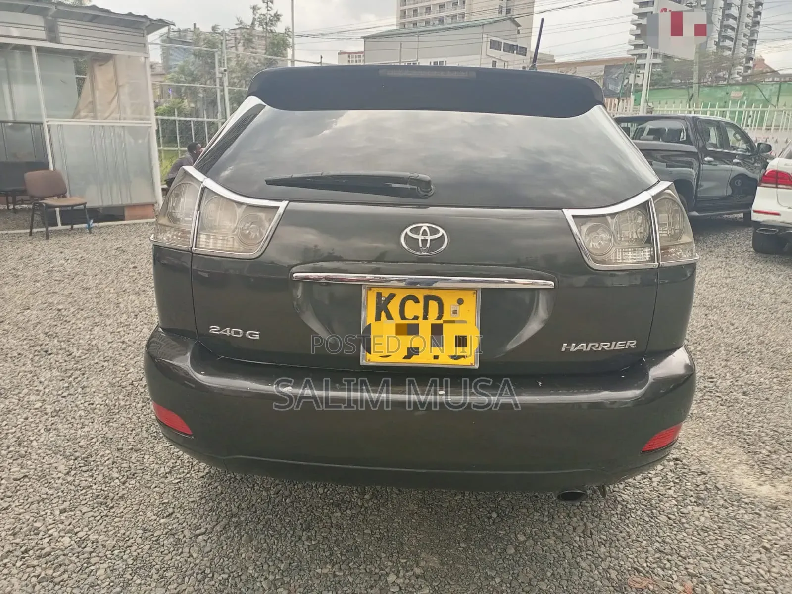 Toyota Harrier 2008 Black