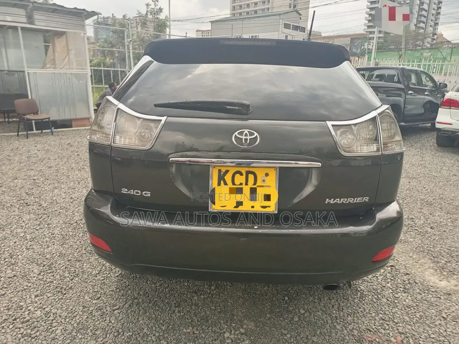 Toyota Harrier 2008 Black