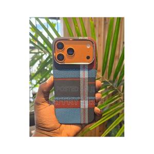 Apple iPhone 17 Pro Max Free Air Carbon Fibre Case With Tribal/Checker - thumbnail 2