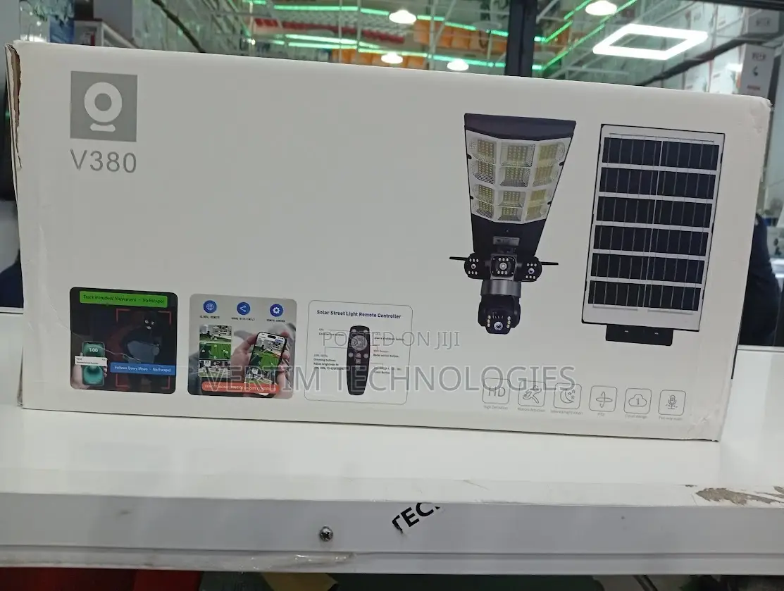 1080p Full Hd Resolution 4g PTZ Dual Lens Camera Solar Street Light