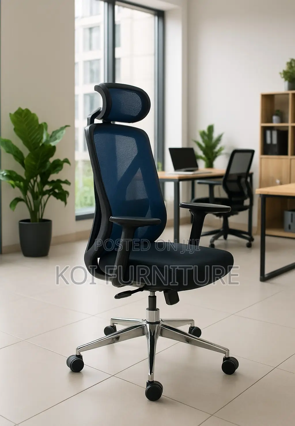 Office Chair : Ergo-Human Office High Back Seat