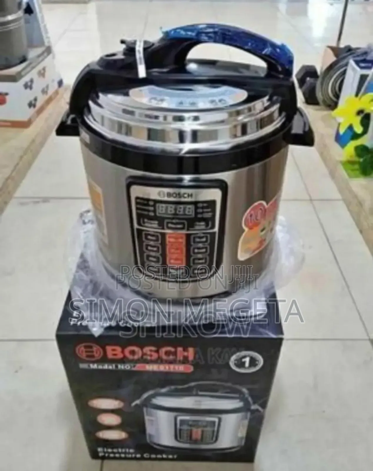 Bigger Capacity 6litres Bosch Electric Pressure Cookers. Home
