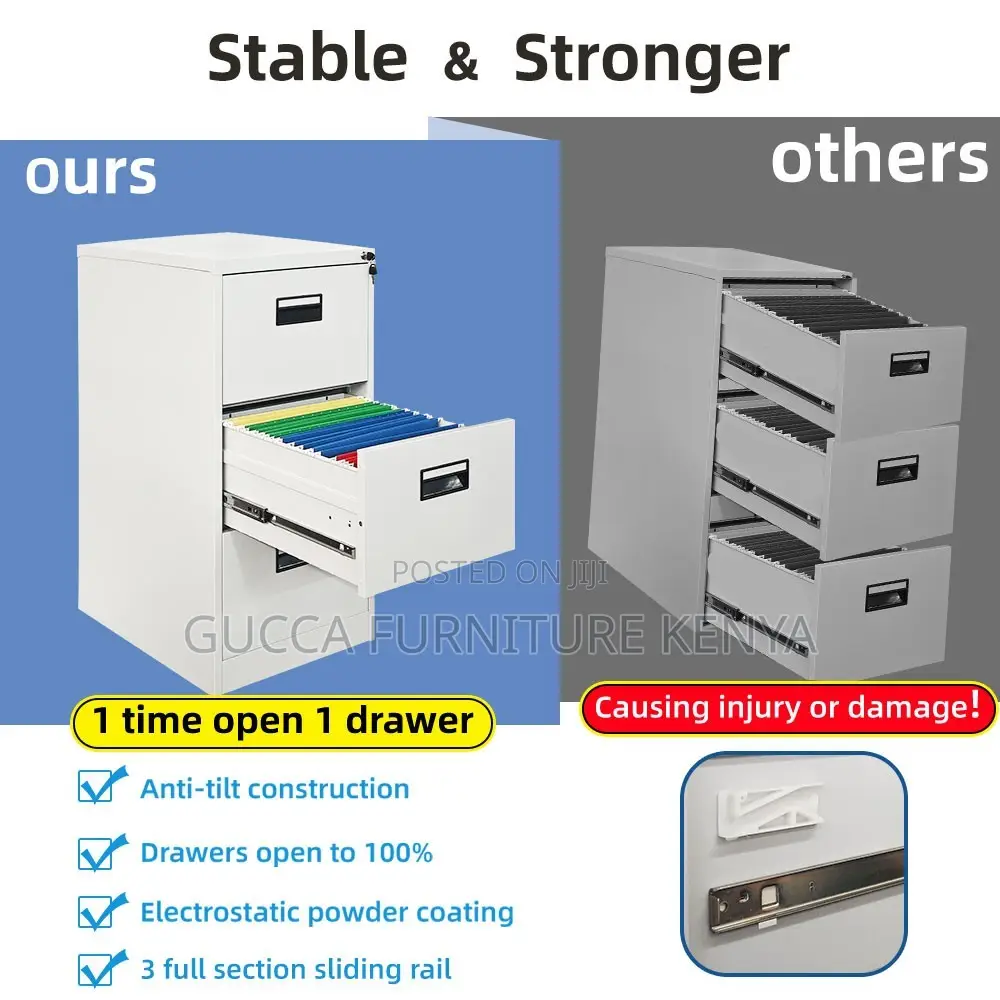 4-drawer's Steel Office Filling Cabinet
