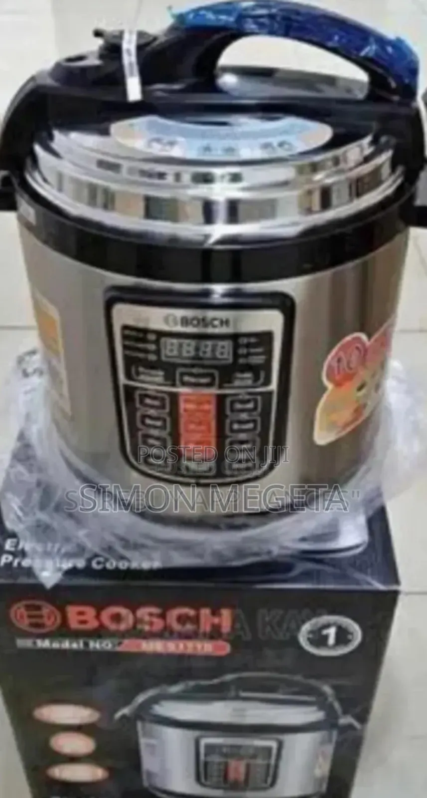 With 1years Warranty 6litres Bosch Electric Pressure Cookers