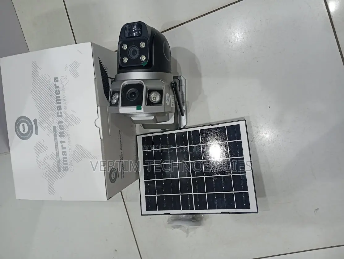 Ultra High Quality 4g PTZ Dual Lens Solar Camera Solar CCTV