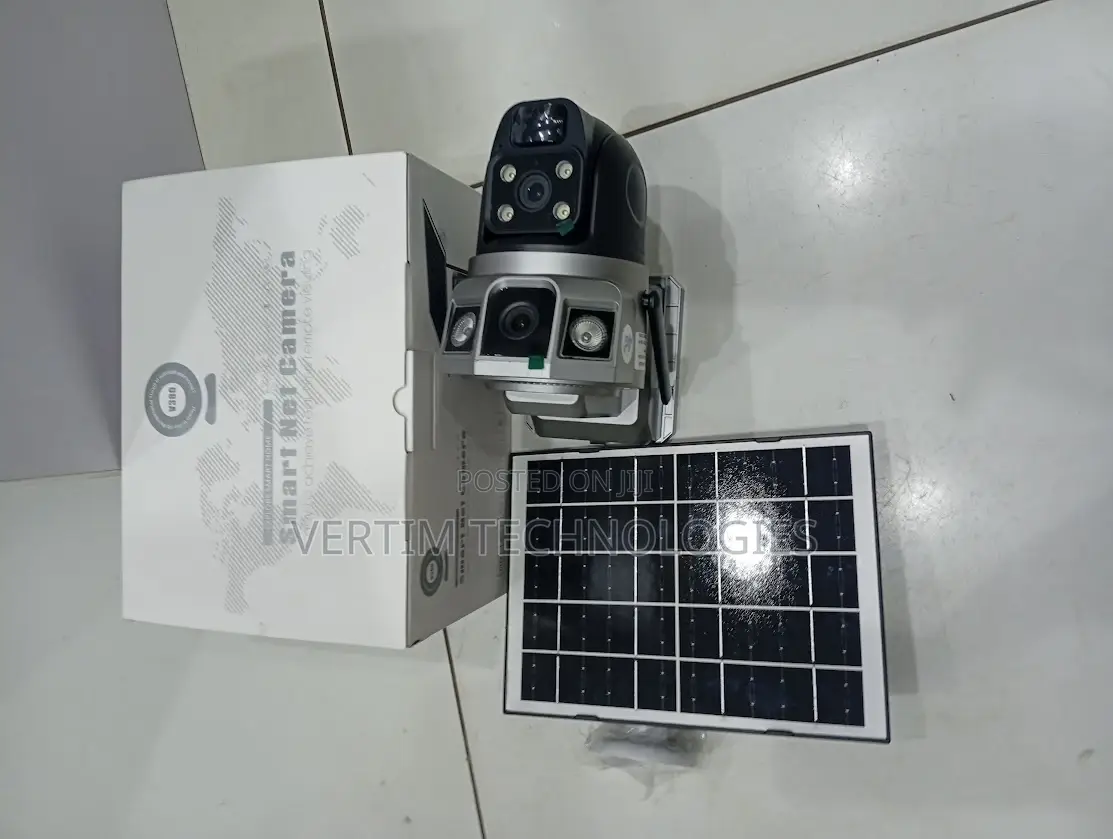 High Durability 4g PTZ Dual Lens Solar Camera Solar