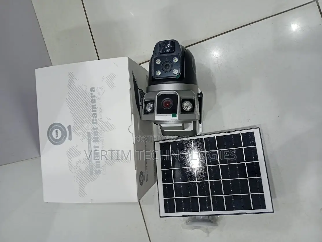 Longer Lasting 4g PTZ Rotating Dual Lens Solar Camera