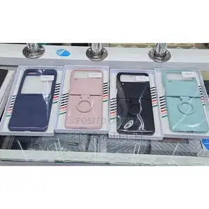 Luxury Silicone Grip Case for Samsung Galaxy Z Flip 4 – Shockproof C