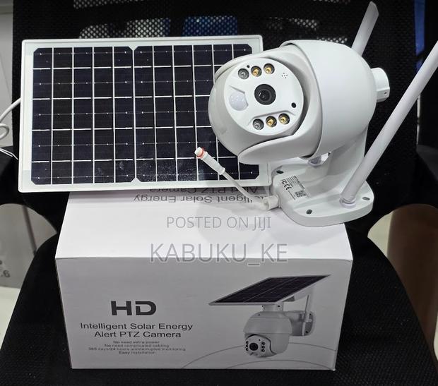 Simcard 4g Wireless Outdoor Solar Power Ptz Camera With Colored Vision