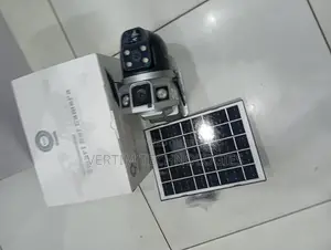 V380 Pro App 4g PTZ Rotating Dual Lens Solar Camera