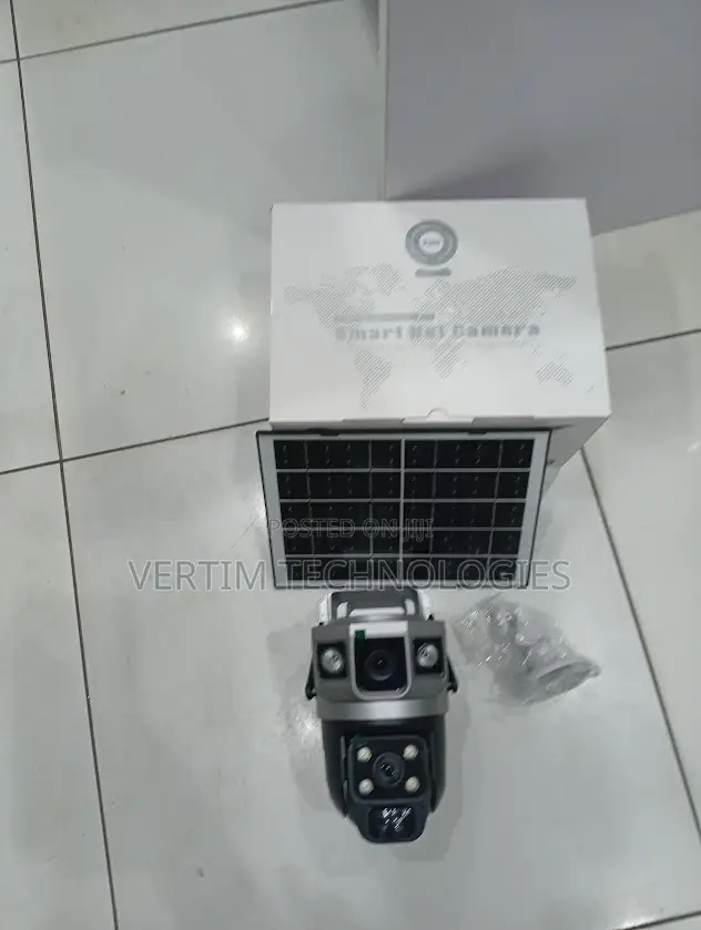 24/7 Operation 4g PTZ Dual Lens Solar Camera
