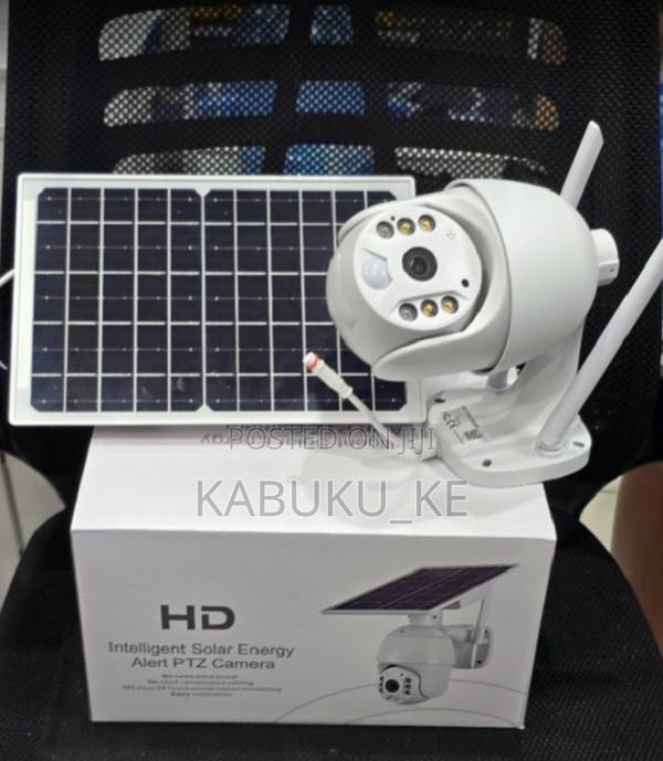 Ubox Intelligent Solar Ptz 4g Cctv Camera With Audio Two Ways Colored