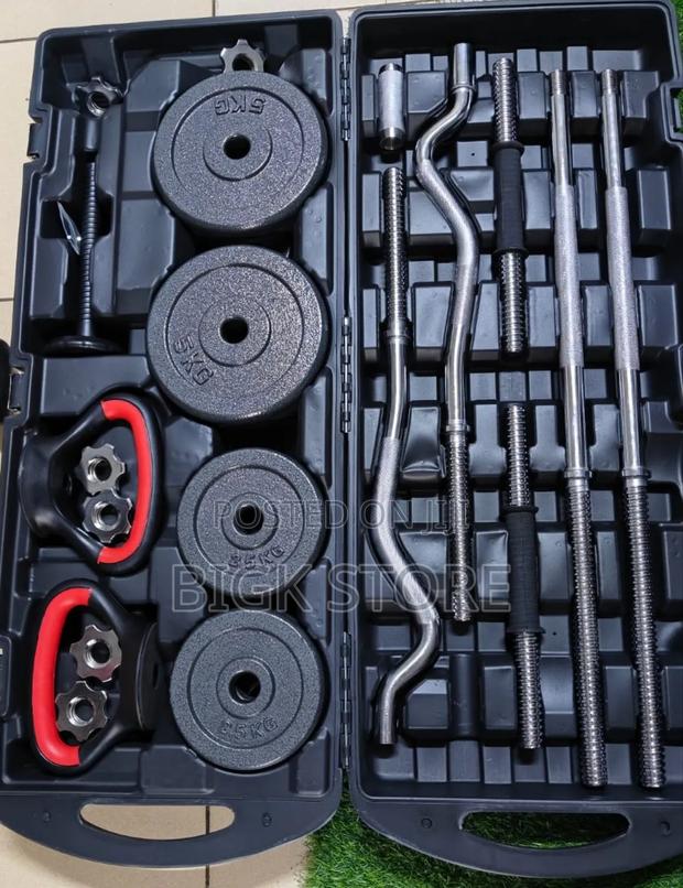 58kg Dumbbells Set,Gym - main view