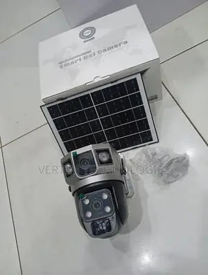 Quick Wake Up 12mp 4g PTZ Rotating Dual Lens Solar CCTV Camera