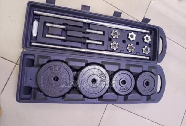 25kgs Pair New 50kgs Dumbells Set