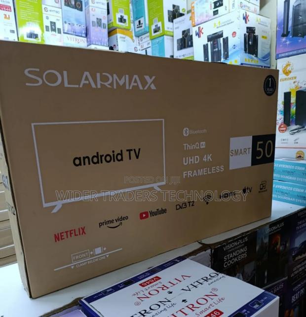 Solarmax 50inch Smart Android Tv Uhd - thumbnail 2