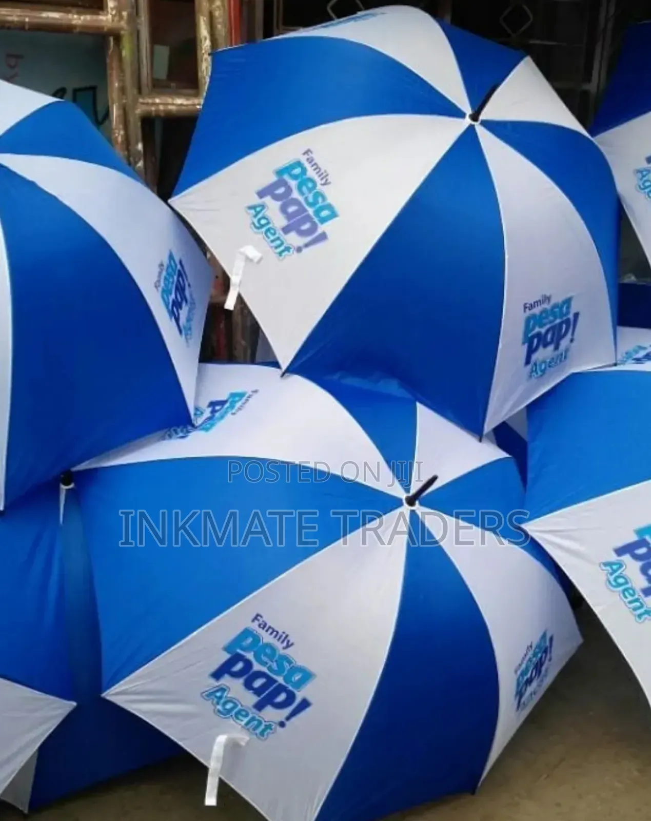 Branded Umbrellas Available