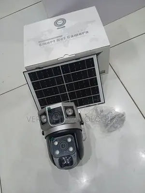 Smooth Pan and Tilt 12mp 4g PTZ Rotating Dual Lens Solar Camera