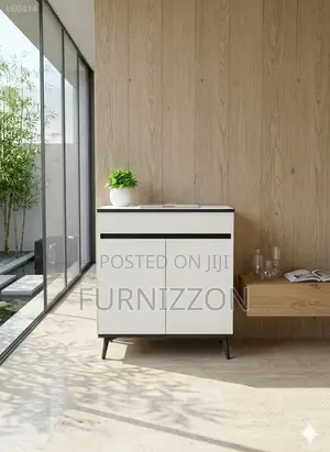 Wooden Two Sided Cabinet Storage for Office or Home