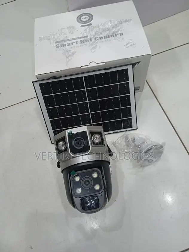 High Definition 3mp Hd 12mp 4g PTZ Rotating Dual Lens Solar Camera