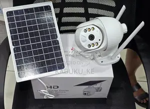 4g Solar Powered Cctv Camera 4mp With Colored Night Vision + Audio
