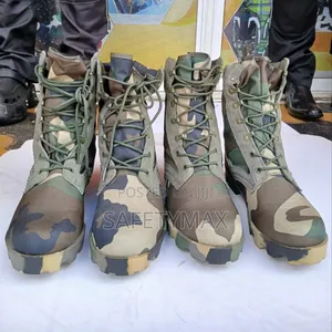 Durable Combat Riding Boots-Strong Anti-Slip Motorcycle Boots-2500