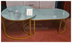 2 in 1 Marble Nesting Coffee Table