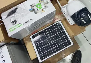 4g Smartnet V380pro App Outdoor Solar Power Ptz Camera