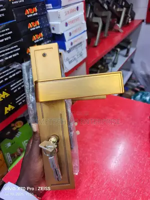 Wista Steel Door Bronze Colour Door Lock