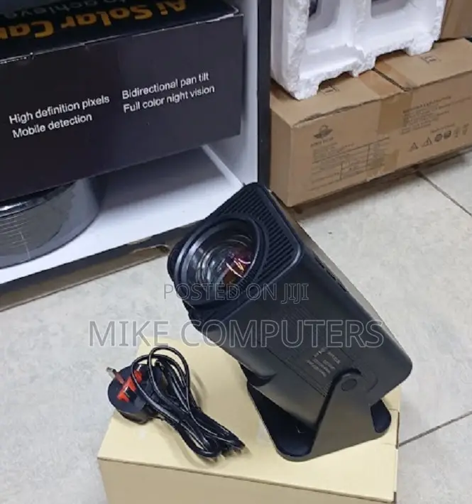 Hy320 Android 13 Smart Projector – Wi-Fi, Bluetooth, 1080p
