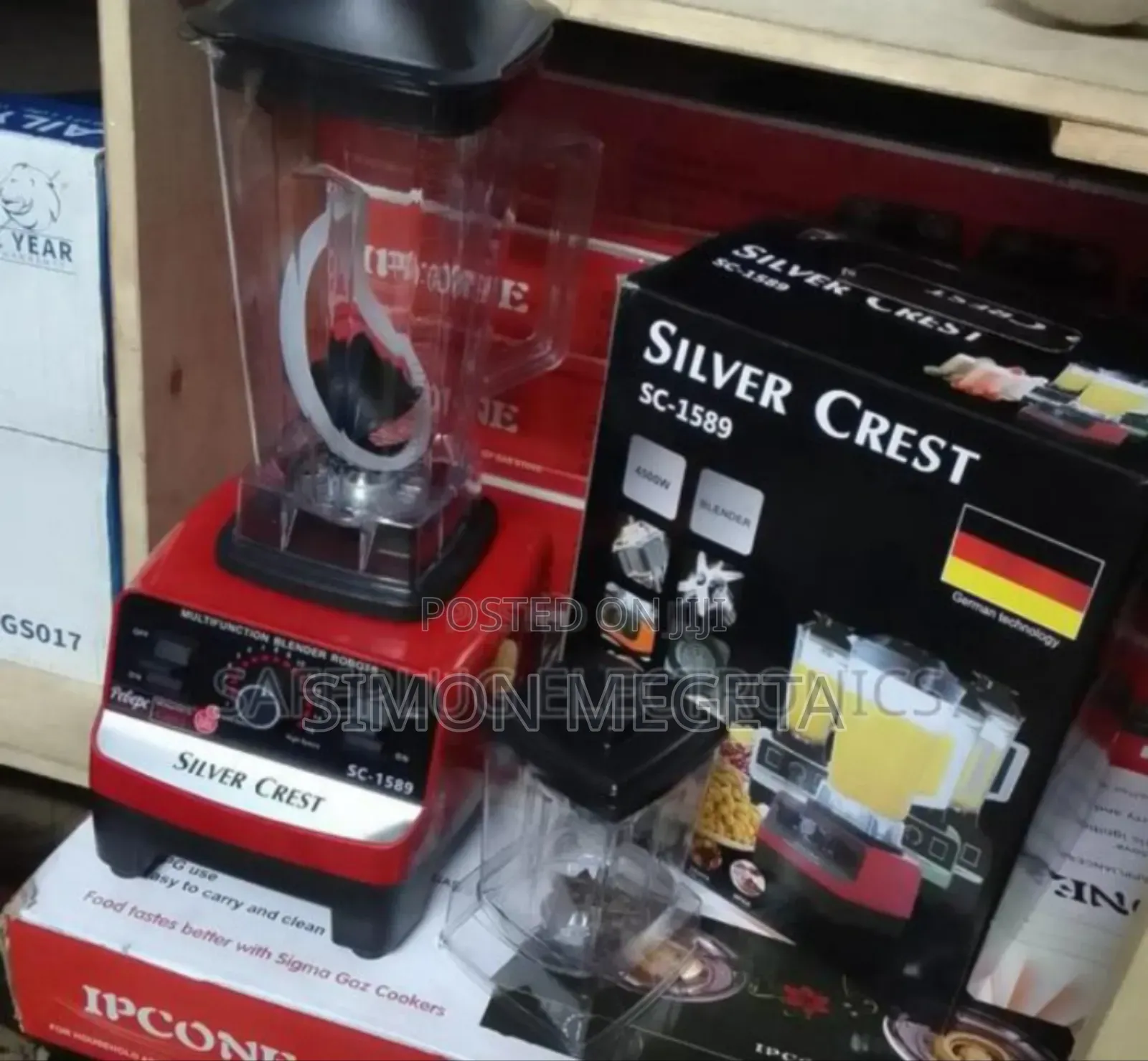 6500watts New Silver Crest Commercial Blender