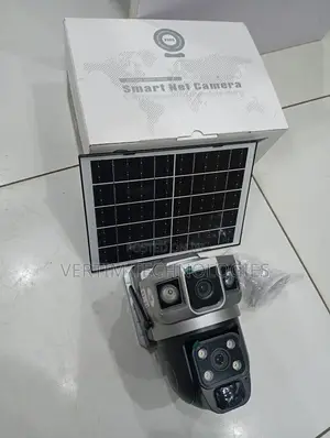 Ai-Human Tracking 4g Dual Lens Solar Camera With Weatherproof Housing