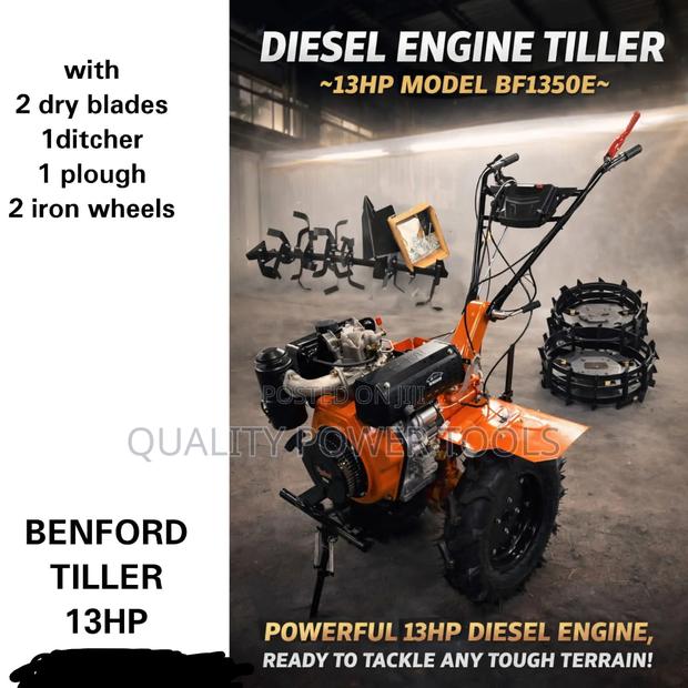 Diesel Engine Tiller - main view