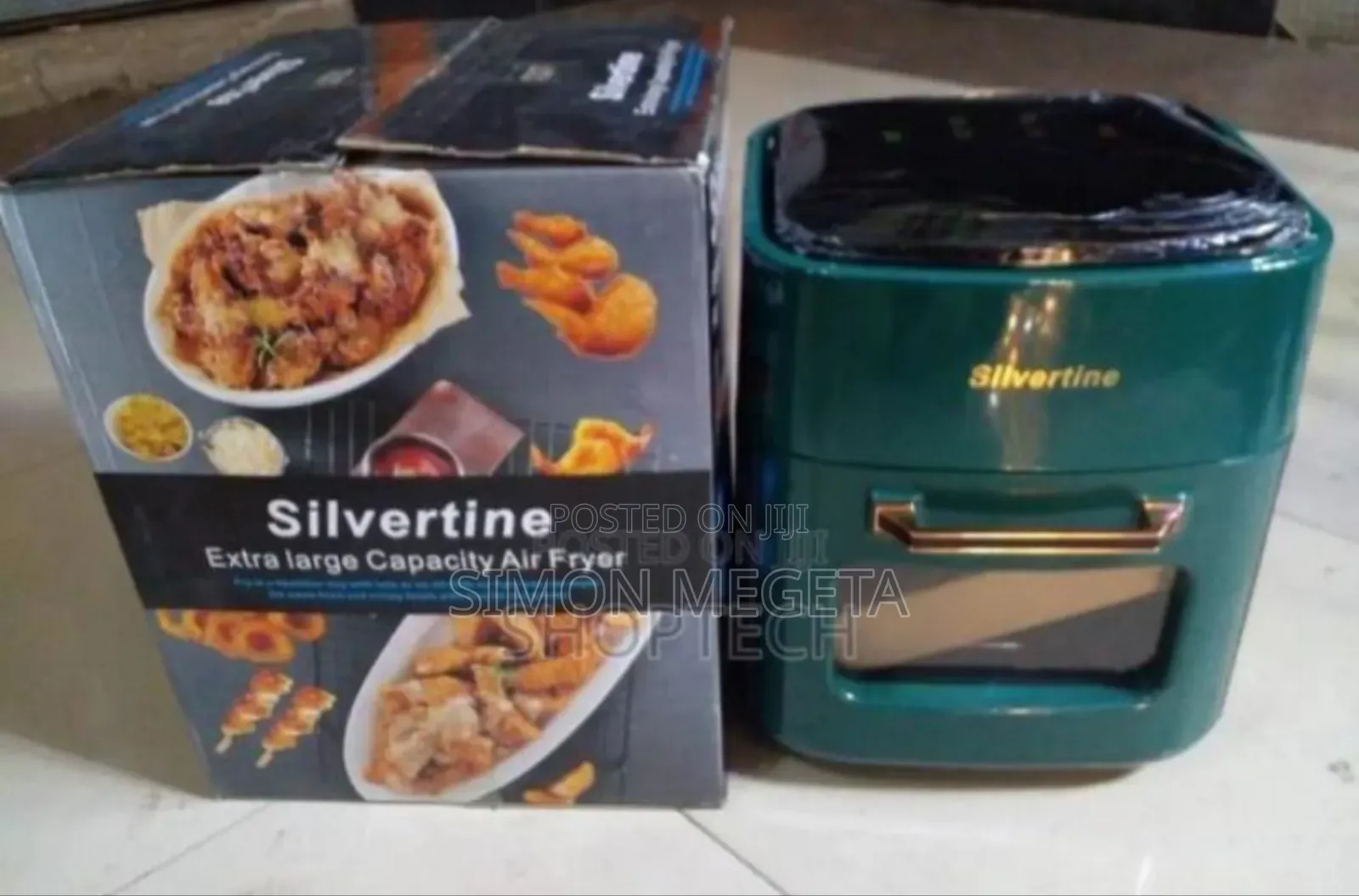 Digital Modern New 15l Silver Crest Air Fryer