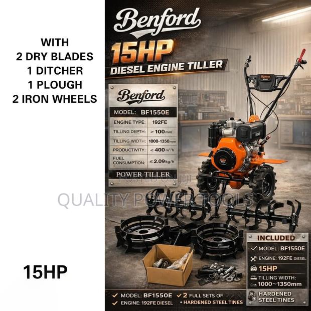 Diesel Engine Tiller 15hp - main view