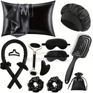 13pcs Satin Silk Beauty Sleep Set