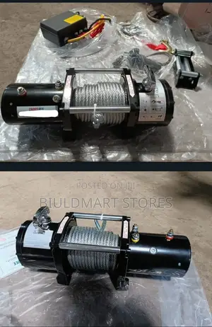 High Power 12000lbs Electric Truck Winch With Remote Control