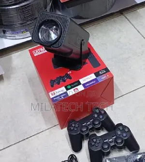 Hy 320 Projector With Gaming Console ;'Op