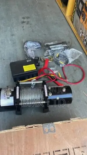 12v Dc Heavy Duty Electric Winch for Suv Truck Jeep Recovery
